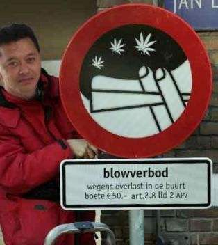 Blowverbod!
