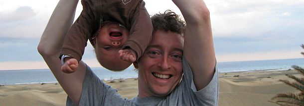 Alex and Adrie in Maspalomas!