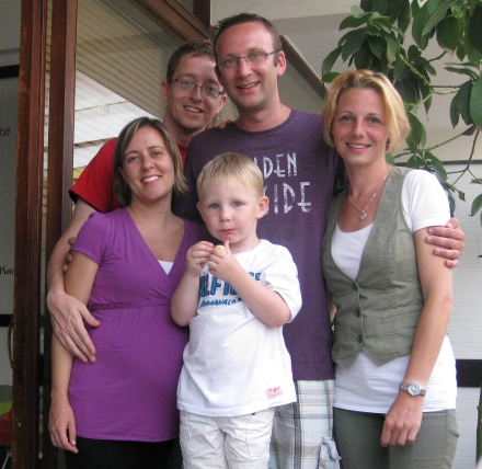 Bezoek Rogier, Barbara en Lucas 2011