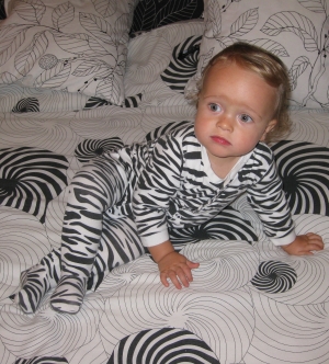 Camouflaged Alex!