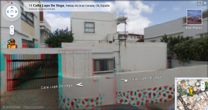 Lope de Vega (my home) in 3D!
