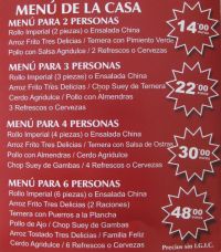 Offerte chinees!