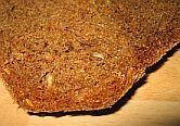 Zelf gemaakt sneetje brood!