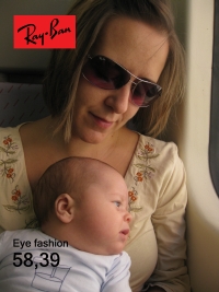 Ana in Ray Ban reclame!