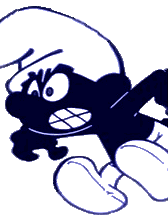Zwarte Smurf!